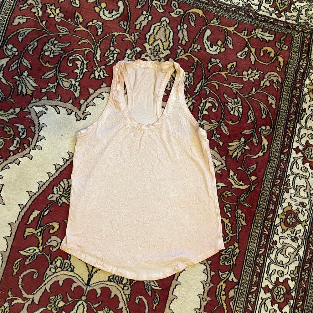 Lululemon Athletica Love Tank Smoky Pink EUC